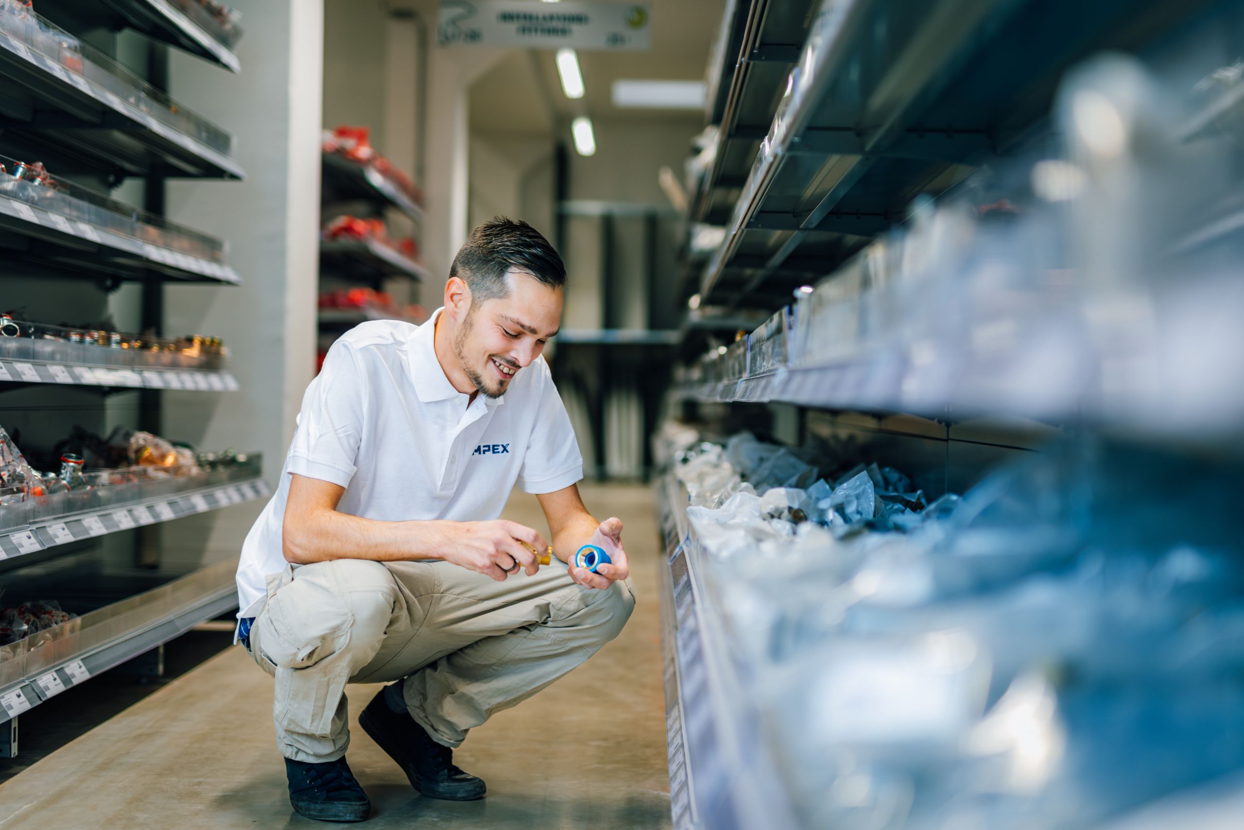 IMPEX Großhandel, Fachzentrum und Logistik, Ersatzteile und Rohninstallationen für Installateure