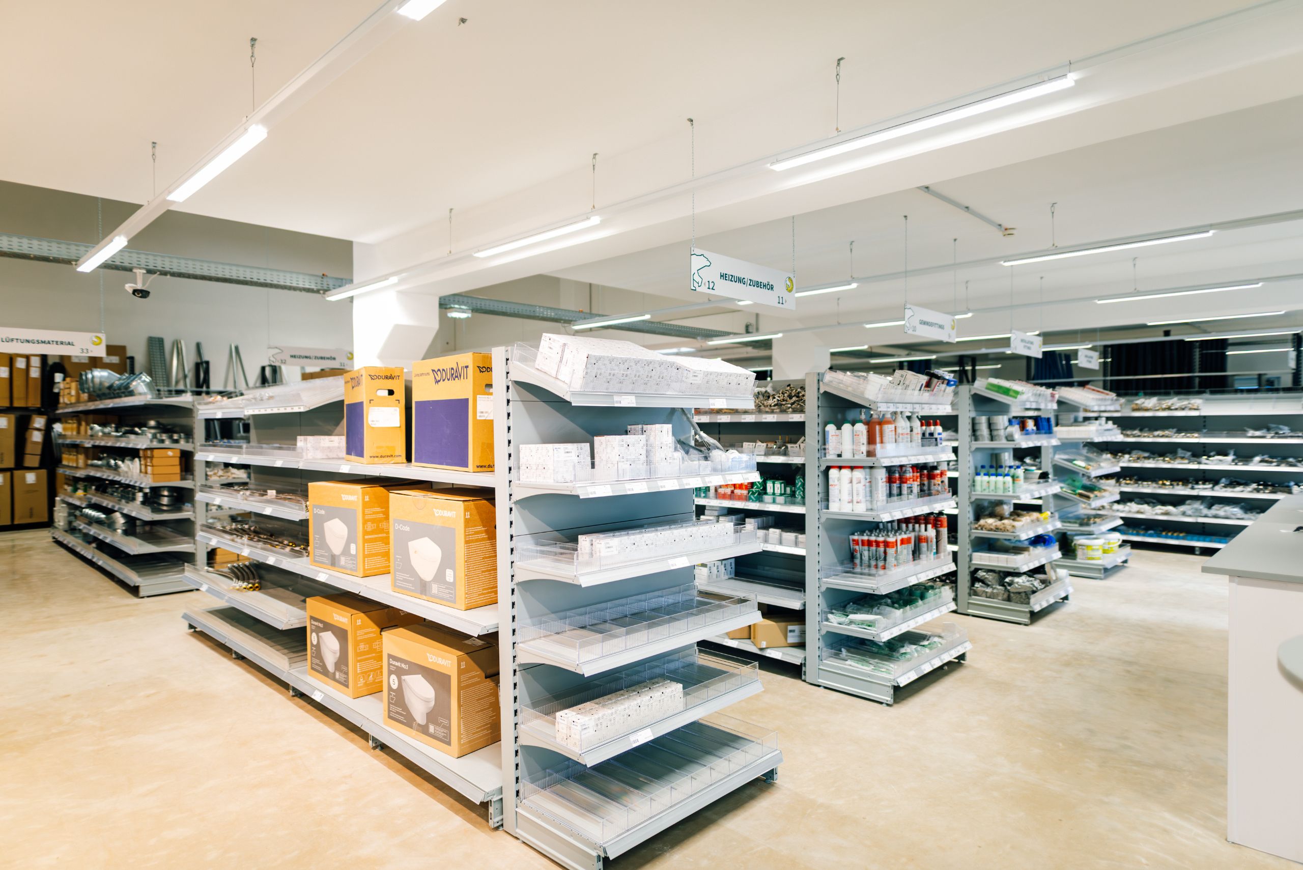 IMPEX Großhandel, Heizung und Kühlung, Bedarf für Installateure