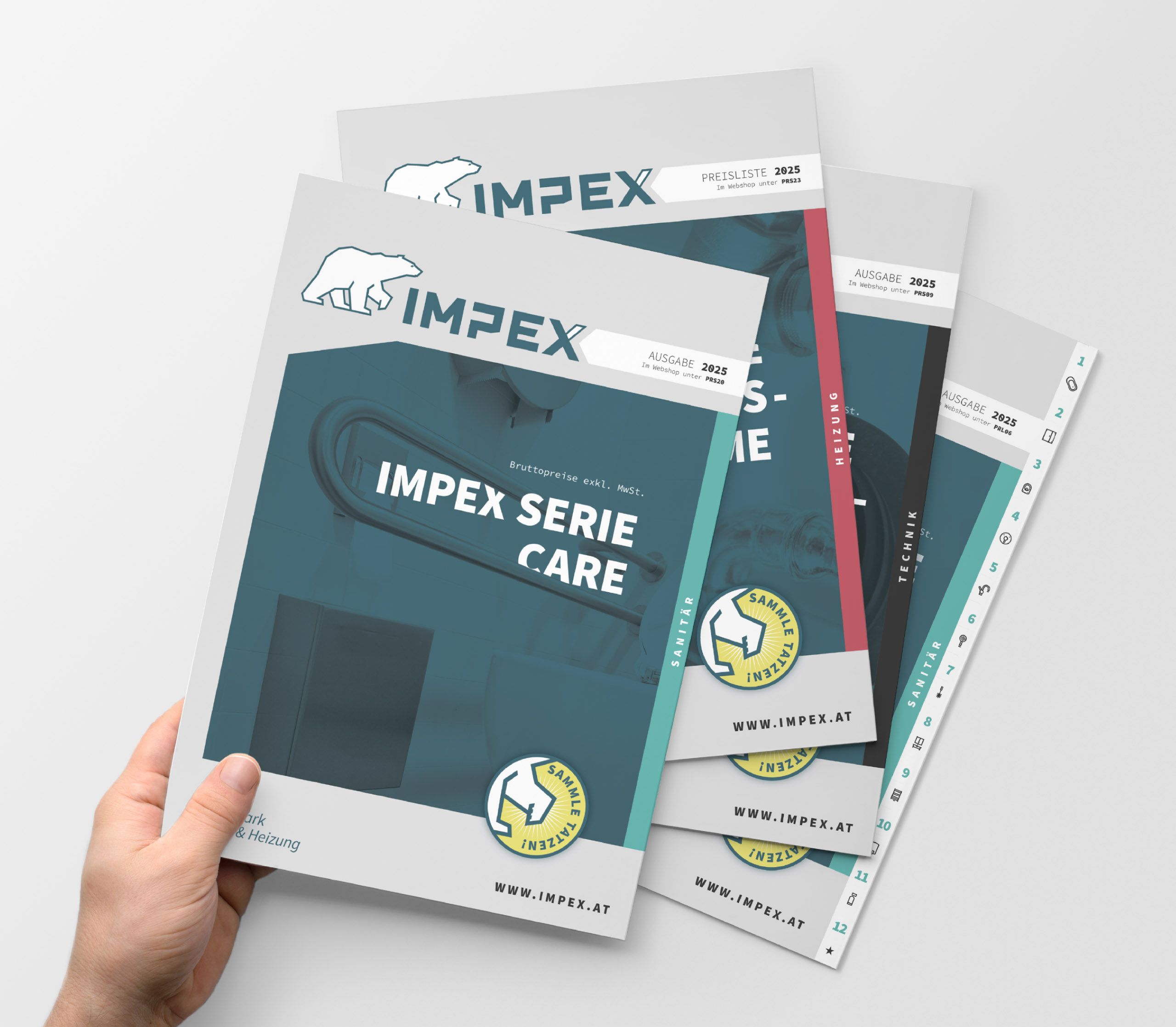 IMPEX Großhandel, Fachzentrum, Katalog für Installateure